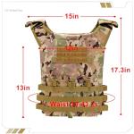 KUIEDIS Tactical Outdoors Vest,Fully Adjustable Breathable,Lightweight Modular Paintball Police Airsoft Vest