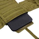 IDOGEAR Tactical Plates EVA Foam SAPI Plates for Tactical Vest Inner Liner Foam SAPI Shock Plates 2 PCS