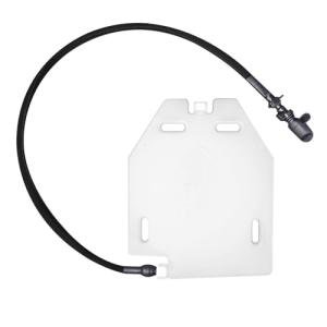 DONGKER Training Hydration Case,1.5L Leakproof Water Panel Plate Carrier with Detachable Tube & Manual Control Spout Switch for Bladder Hydration Pack