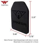 vAv YAKEDA Tactical Airsoft Paintball EVA Vest Inner Liner Foam 10 in x 12 in Black 2 PCS Pad Plates