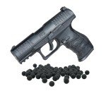 Umarex T4E Walther PPQ .43 Caliber Training Pistol Paintball Gun Marker, Black