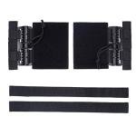 Aekvinks Tactical MOLLE Vest Quick Release Cummerbund Plate Carrier Buckle Set Fast Fit Side Belt Straps Cummerbund Compatible with JPC CPC NCP XPC 420 Vest Black