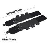 Zamudam Elastic Tactical Vest Cummerbund Quick Release Mounting Strap for Vest JPC/CPC/LBT/LBX/FCPC with Magazine Pouches Black