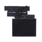 Aekvinks Tactical MOLLE Vest Quick Release Cummerbund Plate Carrier Buckle Set Fast Fit Side Belt Straps Cummerbund Compatible with JPC CPC NCP XPC 420 Vest Black