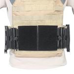 Aekvinks Tactical MOLLE Vest Quick Release Cummerbund Plate Carrier Buckle Set Fast Fit Side Belt Straps Cummerbund Compatible with JPC CPC NCP XPC 420 Vest Black