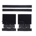 Aekvinks Tactical MOLLE Vest Quick Release Cummerbund Plate Carrier Buckle Set Fast Fit Side Belt Straps Cummerbund Compatible with JPC CPC NCP XPC 420 Vest Black