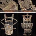 Pitozer Plate Carrier Phone Mount Tactical Phone Holder Molle Vest Accessories for Screen Size 4.7"-6.7"
