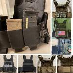Zamudam Elastic Tactical Vest Cummerbund Quick Release Mounting Strap for Vest JPC/CPC/LBT/LBX/FCPC with Magazine Pouches Black