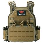 BOMTURN Tactical Vest for Men Quick Release Laser-Cutting Modular Vest for Outdoor
