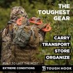 Tough Hanger XL - A Beast of a Hook – USA Made ABS Resin, X-Large | Police Gear, Scuba Gear & Dive BCD – 180-lb Cap Wetsuit DuraResin Hanger with Built in Carry Handle, 1 Black