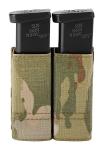 KRYDEX Double Pistol Mag Pouch Nylon 9mm with Quick Release Kydex Magazine Pouch Insert (Multicam)