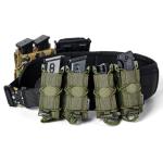 Outdoor Tactical Webbing Pouch Universal Magazine Holster Universal 9mm Mag Pouch Single Double Stack for 9mm/.40 Calibers 45acp Response Compatible Tactical Pals Webbing Belts