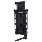 IDOGEAR 9mm Mag Pouch Pistol Magazine Pouch Soft Shell Fast Magazine Pouch Tactical Mag Carrier Hunting Airsoft Gear Tall Version(Black-Tall)