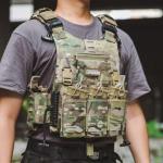 EXCELLENT ELITE SPANKER Tactical Mag Pouch Open-Top Triple Molle Magazine Pouch for Magazines M4 M16 AR-15 5.56(Multicam)