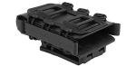 KRYDEX 5.56mm 7.62mm Magazine Pouch with MOLLE Clip and Belt Clip Universal Mag Carrier (BK)