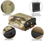 KRYDEX 5.56 Magazine Pouch,MOLLE Mag Holder with Quick Release Magazine Pouch Insert (MC)