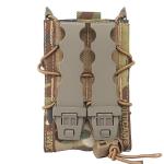 Rinling Mag Pouch, 5.56mm Magazine Pouch Single Magazine Holster Camouflage-CP