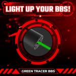 ACETECH Tracer Unit Predator Series with Bifrost/Blaster/ AT2000RII/ AT1000 14mm CCW Negative Thread Glow in The Dark BBS LED Lighting Effect Designed for Airsoft Riffle (Archetype - AT1000)