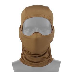 AOUTACC Balaclava Airsoft Mask, Ninja Style Tactical Airsoft Full Face Protective Mask, Soft Silicone Mask for Outdoor/Airsoft/Hunting/Paintball/Cycling-Tan