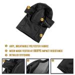 OneTigris Balaclava Mesh Mask, Ninja Tactical Mask with Full Face Protection for Outdoor (Tan)