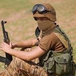 AOUTACC Balaclava Airsoft Mask, Ninja Style Tactical Airsoft Full Face Protective Mask, Soft Silicone Mask for Outdoor/Airsoft/Hunting/Paintball/Cycling-Tan