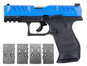 T4E Walther PDP Compact .43 Caliber Training Pistol Paintball Gun Marker, Blue