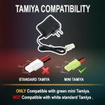 Lancer Tactical Airsoft RC Battery Charger and 9.6V NiMH 1600mAh Rechargeable Butterfly Battery Pack for Airsoft AEGs