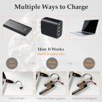 VICMILE 3300mAh Airsoft Battery 11.1V Nunchuck Battery with Dean-Style T Plug and Mini Tamiya Cable 3S Rechargeable Stick Shape Butterfly Fit for aeG AK47 M4 MP5 and Most Airsoft Model Guns Rifles