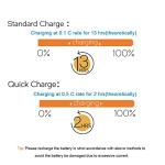 melasta 2Pack 2/3A 8.4v 1600mAh Stick NIMH Airsoft Guns Battery Pack Suitable for Mini Tamiya Connector Air Soft Butterfly Nunchuck Stick