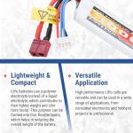 Evike Airsoft - Matrix High Performance 11.1V Stick Type Airsoft LiPo Battery (Model: 1000mAh - 20C / Deans)