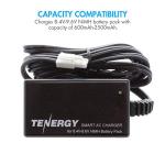 Tenergy Smart Charger for 8.4V-9.6V NiMH Battery Packs, NiMH Battery Charger for Airsoft Guns, RC Cars, RC Airplanes with Mini Tamiya/Standard Tamiya Connector