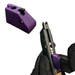 Generic Airsoft Speed Loader for Pistol Magazines Quick and Easy Reload (Purpel)