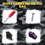 Generic Airsoft Speed Loader for Pistol Magazines Quick and Easy Reload (Purpel)