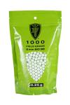 Elite Force Premium Biodegradable 6mm Airsoft BBS Ammo, .25 Gram, 1000 Count, One Size