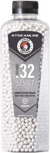 Lancer Tactical New Polished Airsoft Pellets BBS-Competition Grade, Made in Taiwan, 5050 Count, Preimum/Tracer