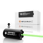 ACETECH Airsoft Pistol/Riffle Tracer Unit Brighter C 14mm CCW Negative Thread with M14 to M11+ Adaptor Glow in The Dark Green/Gel BB LED Beam Lighting Effect (Black)