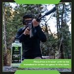 Aim Green Tracer Biodegradable Airsoft BBS, Glow-in-The-Dark BBS, 3,000 Count, .20 Grams