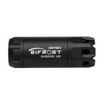 ACETECH Airsoft Pistol/Riffle RGB Tracer Unit Bifrost 14mm CCW Negative Thread with M14- to M11+ Adaptor Green/Gel BB LED Rainbow Lighting Effect (Standard Black)