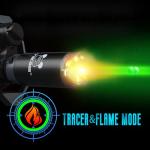 T238-Airsoft Tracer Unit Basic Version, Spitfire Tactical Tracer Unit for Airsoft/NERF/Gel Blaster, 14mm Counterclockwise Threaded Adapter, 19mm to 16mm Adapter and Allen Key