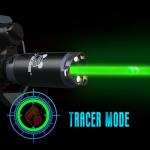 T238-Airsoft Tracer Unit Basic Version, Spitfire Tactical Tracer Unit for Airsoft/NERF/Gel Blaster, 14mm Counterclockwise Threaded Adapter, 19mm to 16mm Adapter and Allen Key