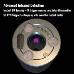 T238 Airsoft Tracer Unit 14mm CCW, Storm Tracer Unit, Spitfire Tactical Muzzle Flash Simulator for Airsoft and Gel Blaster