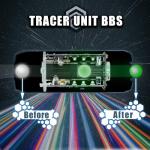 ACETECH Airsoft Pistol/Riffle RGB Tracer Unit Bifrost 14mm CCW Negative Thread with M14- to M11+ Adaptor Green/Gel BB LED Rainbow Lighting Effect (Standard Black)