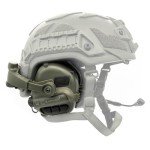 EARMOR M32X Tactical Headset for Helmet with ARC Rail Helmet Mount Adapters - Noise Canceling Headphones for Shooting & Hunting Earmuffs