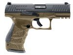 Umarex T4E Walther PPQ .43 Caliber Training Pistol Paintball Gun Marker, Flat Dark Earth