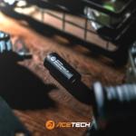ACETECH Airsoft Pistal/Riffle Tracer Unit Brighter R 14mm CCW Negative Thread with M14- to M11+ Adaptor Glow in The Dark Grean/Red BB LED Lighting Effect