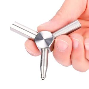 Jadeshay Element Valve Key, Airsoft KSC WA Gas Magazine Charging Valve Removal Tool, Stainless Steel, Smooth Handling, Universal Compatibility & Easy Maintenance