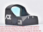 Ade RD3-009 Red Dot Reflex Sight for Glock MOS 17 19 34 35 40 41 Pistol Handgun