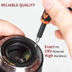 SHARDEN 58 in 1 Small Precision Screwdriver Set Magnetic Mini Screwdriver Set with Case Professional Electronic Tools Kit for iPhone, MacBook, Computer, Laptop, PC, RC, PS4, Xbox, Eyeglasses, Watch