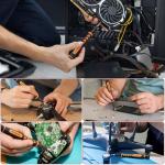 SHARDEN 58 in 1 Small Precision Screwdriver Set Magnetic Mini Screwdriver Set with Case Professional Electronic Tools Kit for iPhone, MacBook, Computer, Laptop, PC, RC, PS4, Xbox, Eyeglasses, Watch