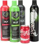 Evike - Aim Top/Airsoft Arms Power Large 1100 Green Gas (Quantity: 1 Can)